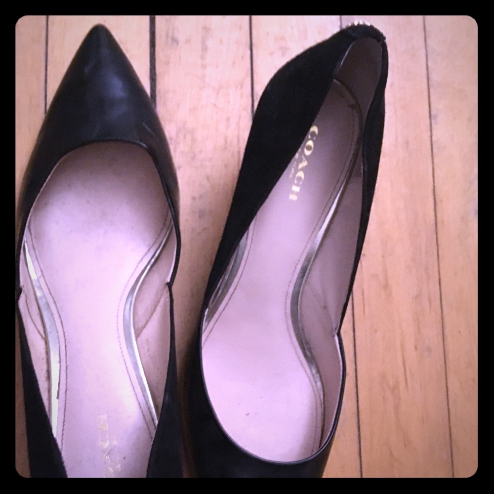 Coach pumps size 8.5